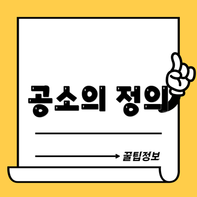 공소의 정의