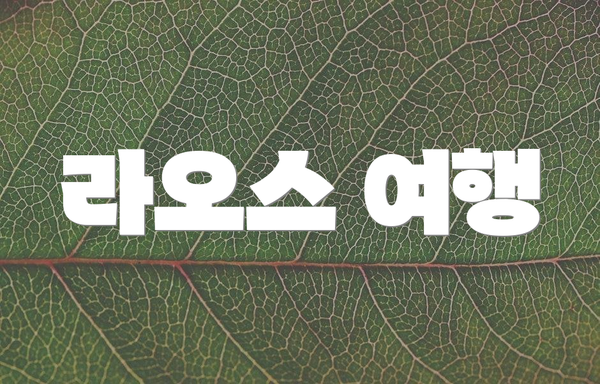 라오스 여행