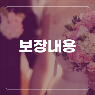 보장내용