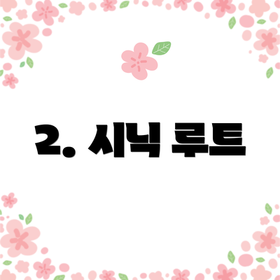 2. 시닉 루트