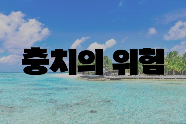 충치의 위험